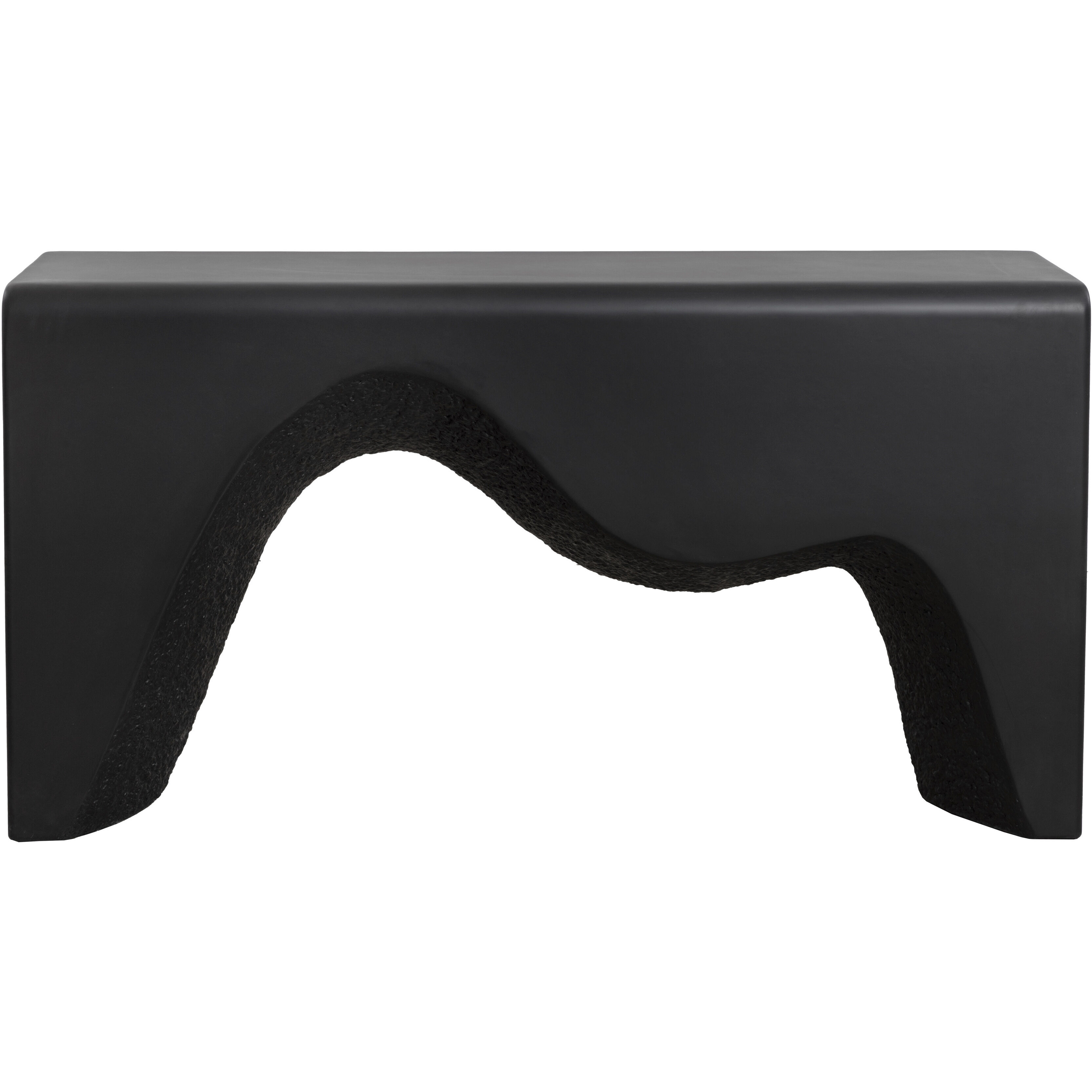 Montanus 62 X 32.5 inch Black Outdoor Console Table